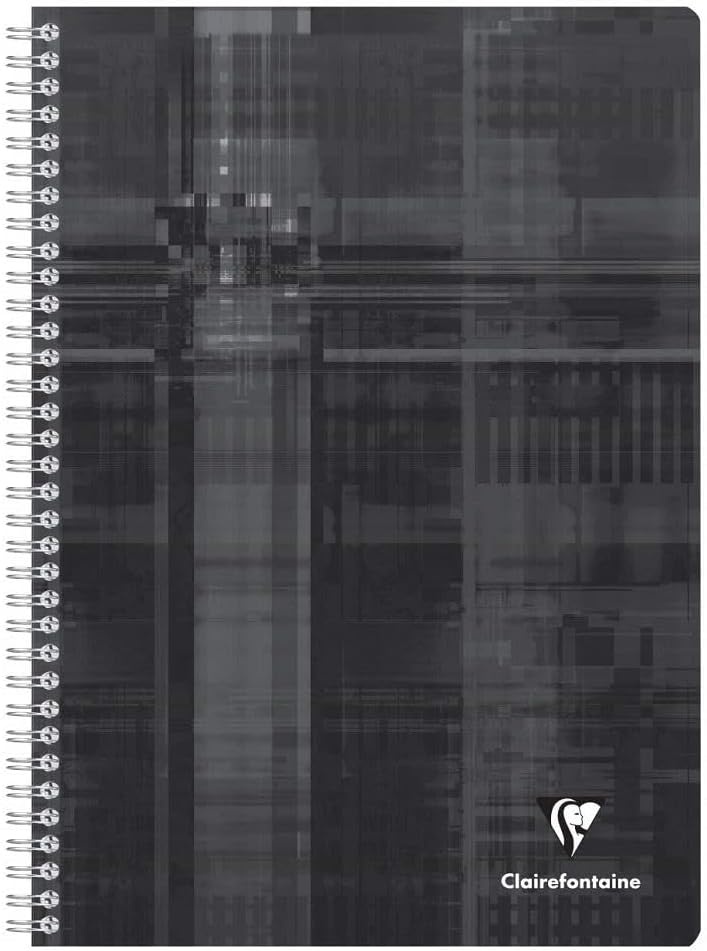 image:imageCLAIREFONTAINE 8143C  Spiral Notebook 21x297 cm 100 Pages QuadrilleRuled with Small Squares 4x8 mm  Random Color  1 UnitAssorted Colors