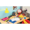 image:imageClairefontaine 63161C A Stapled Notebook  A4 21x297 cm  96 Seyes Ruled Pages  White Paper 90 g  Laminated Card Cover Random ColourLarge Tiles