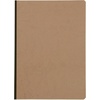 image:imageClairefontaine 791464C Collection Age Bag Blue Canvas Stitched Notebook  A4 21x297 cm  192 Lined Pages  90 g White Paper  Glossy Leather Grain Card Coverbrown