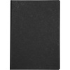 image:imageClairefontaine 791464C Collection Age Bag Blue Canvas Stitched Notebook  A4 21x297 cm  192 Lined Pages  90 g White Paper  Glossy Leather Grain Card CoverBlack