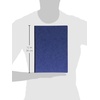 image:imageClairefontaine 791464C Collection Age Bag Blue Canvas Stitched Notebook  A4 21x297 cm  192 Lined Pages  90 g White Paper  Glossy Leather Grain Card CoverBlue