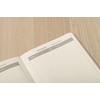 image:imageClairefontaine 793462C Collection Age Bag One Stitched MyEssential Stitched Elastic Notebook Red  A5 148x21 cm  192 Numbered Lined Pages  90 g Ivory Paper  Grain Leather Glossy HardcoverTobacco