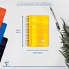 image:imageClairefontaine 8506C Spiral Notebook  9 x 14 cm  180 Lined Pages  90 g White Paper  Laminated Card Cover  Random ColourUnit