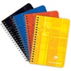 image:imageClairefontaine 8506C Spiral Notebook  9 x 14 cm  180 Lined Pages  90 g White Paper  Laminated Card Cover  Random ColourUnit