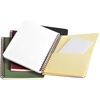 image:imageClairefontaine Age Bag Collection 785661C Notebook with Pockets Black  A5 148 x 21 cm  120 Lined Detachable Pages  3 Dividers with Storage Pockets  Glossy Leather Grain Card CoverTobacco