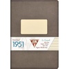 image:imageClairefontaine Back to Basics 1951 Clothbound Notebook 5 34 x 8 14 96 Pages Lined  BlueBlack