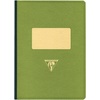 image:imageClairefontaine Back to Basics 1951 Clothbound Notebook 5 34 x 8 14 96 Pages Lined  Green