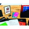 image:imageClairefontaine Staplebound Notebooks A4 Lined 90 g 40 Sheets  Assorted Colours Pack of 10Chequered