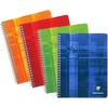 image:imageClairefontaine Wirebound Notebook  French Ruled 50 Sheets  6 x 8  Pack of 1 Assorted Notebook