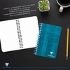 image:imageClairefontaine Wirebound Notebook  Ruled 90 sheets  4 14 x 6 34  Sold Individually Assorted Cover Color Chosen at Random