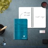 image:imageClairefontaine Wirebound Notebook  Ruled 90 sheets  4 14 x 6 34  Sold Individually Assorted Cover Color Chosen at Random
