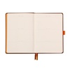image:imageGoalbook Rhodiarama Hard Notebook Chocolate 148x210  A5 240p120 Sheets Ivory 90 gm2 Dot Grid  Pack of 2