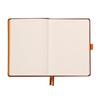 image:imageGoalbook Rhodiarama Hard Notebook Chocolate 148x210  A5 240p120 Sheets Ivory 90 gm2 Dot Grid  Pack of 2
