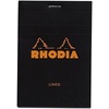image:imageRHODIA  12 Notepad 338 x 434 Lined ORANGE and Black Pack of 2