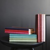 image:imageRHODIA 117370C  Wine Soft Notebook  A5  Lined  160 pages  Ivory Clairefontaine Paper 90 gm  Bookmark Elastic Closure  Faux Leather Cover  Rhodiarama Collection