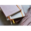 image:imageRHODIA 117802C  Soft Notebook Bullet Journal Goalbook Bois de Rose  A5  Dotted Dot  240 pages  Ivory Clairefontaine Paper 90 gm  2 Ribbons  Faux Leather CoverRosewoof