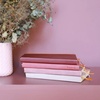 image:imageRHODIA 117802C  Soft Notebook Bullet Journal Goalbook Bois de Rose  A5  Dotted Dot  240 pages  Ivory Clairefontaine Paper 90 gm  2 Ribbons  Faux Leather CoverSmokey Rose