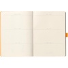 image:imageRHODIA 117802C  Soft Notebook Bullet Journal Goalbook Bois de Rose  A5  Dotted Dot  240 pages  Ivory Clairefontaine Paper 90 gm  2 Ribbons  Faux Leather CoverSmokey Rose