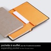 image:imageRHODIA 118742C  Black Rigid Notebook  A5  Lined  192 pages  Ivory Clairefontaine Paper 90 gm  Bookmark Elastic Closure  Faux Leather Cover  Rhodiarama CollectionBlack