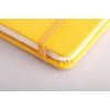 image:imageRHODIA 118742C  Black Rigid Notebook  A5  Lined  192 pages  Ivory Clairefontaine Paper 90 gm  Bookmark Elastic Closure  Faux Leather Cover  Rhodiarama CollectionYellow