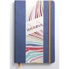 image:imageRHODIA 118742C  Black Rigid Notebook  A5  Lined  192 pages  Ivory Clairefontaine Paper 90 gm  Bookmark Elastic Closure  Faux Leather Cover  Rhodiarama CollectionSapphire
