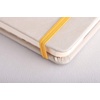 image:imageRHODIA 118742C  Black Rigid Notebook  A5  Lined  192 pages  Ivory Clairefontaine Paper 90 gm  Bookmark Elastic Closure  Faux Leather Cover  Rhodiarama CollectionBeige