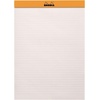 image:imageRHODIA 182012C  Stapled Notepad Le R No 18 Black  A4  Lined  70 Detachable Sheets  Ivory Clairefontaine Paper 90 gm  Velvety Touch Cover  BasicsBlack