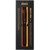 image:imageRHODIA 9342C  3 in 1 scRipt Multipen 2 Ballpoint Pens 05 mm Black amp Red  1 Graphite Mechanical Pencil 05 mm  Hexagonal Body in Black Brushed Aluminium  Refillable  Eraser Under the Push Button