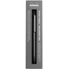 image:imageRHODIA 9388C  Script Refillable Ballpoint Pen Hexagonal Brushed Aluminium Body  Orange  07 mm High Precision Retractable Ball Point Black Ink  Script CollectionSilver