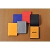 image:imageRHODIA cf11icbk Notepad with PVC Cover No11 A7 Incolor Black Block Rodia No11 Orange Filled 80 Sheets 02 inch 5 mm Gridblack black 193911tcx