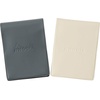 image:imageRHODIA cf11icbk Notepad with PVC Cover No11 A7 Incolor Black Block Rodia No11 Orange Filled 80 Sheets 02 inch 5 mm Gridlvory