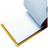 image:imageRHODIA cf11icbk Notepad with PVC Cover No11 A7 Incolor Black Block Rodia No11 Orange Filled 80 Sheets 02 inch 5 mm Gridorange