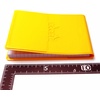image:imageRHODIA cf11icbk Notepad with PVC Cover No11 A7 Incolor Black Block Rodia No11 Orange Filled 80 Sheets 02 inch 5 mm Gridorange