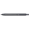 image:imageRHODIA cf9288 Ballpoint Pen Script 07mm Hexagonal Shaft Aluminum Body Hairlined Low Viscosity Oilbased Ink OrangeBlack