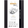 image:imageRhodia  Ref 116105C  Touch White Maya Stapled Pad 50 Sheets  A4 Size Portrait Layout 120gsm Paper Cross amp Dot Rulings Acid Free pH Neutral Maya Card CoverWhite