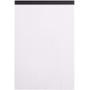 image:imageRhodia  Ref 116105C  Touch White Maya Stapled Pad 50 Sheets  A4 Size Portrait Layout 120gsm Paper Cross amp Dot Rulings Acid Free pH Neutral Maya Card CoverWhite