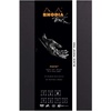 image:imageRhodia  Ref 116105C  Touch White Maya Stapled Pad 50 Sheets  A4 Size Portrait Layout 120gsm Paper Cross amp Dot Rulings Acid Free pH Neutral Maya Card CoverBlack