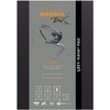 image:imageRhodia  Ref 116105C  Touch White Maya Stapled Pad 50 Sheets  A4 Size Portrait Layout 120gsm Paper Cross amp Dot Rulings Acid Free pH Neutral Maya Card CoverGrey