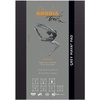 image:imageRhodia  Ref 116105C  Touch White Maya Stapled Pad 50 Sheets  A4 Size Portrait Layout 120gsm Paper Cross amp Dot Rulings Acid Free pH Neutral Maya Card CoverGrey