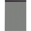 image:imageRhodia  Ref 116105C  Touch White Maya Stapled Pad 50 Sheets  A4 Size Portrait Layout 120gsm Paper Cross amp Dot Rulings Acid Free pH Neutral Maya Card CoverGrey