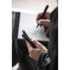 image:imageRhodia  Ref 116105C  Touch White Maya Stapled Pad 50 Sheets  A4 Size Portrait Layout 120gsm Paper Cross amp Dot Rulings Acid Free pH Neutral Maya Card CoverGrey