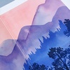 image:imageRhodia 116152C  Rhodia Touch Watercolor Book 100 fine Grain Cotton Paper 300g  A6 Portrait 32 Pages 16x2 Rigid Double Accordion Notebooka6