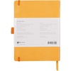 image:imageRhodia 117795C  Soft Notebook Meeting Orange  A5  PrePrinted DateNotesAction160 Detachable Pages  Clairefontaine Paper 90gMarquePage Pencil Holder  Faux Leather Cover  RhodiaramaOrange