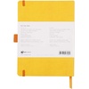 image:imageRhodia 117795C  Soft Notebook Meeting Orange  A5  PrePrinted DateNotesAction160 Detachable Pages  Clairefontaine Paper 90gMarquePage Pencil Holder  Faux Leather Cover  RhodiaramaDaffodil Yellow