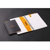 image:imageRhodia 119910C  Spiral Notebook Full Bound Black A5  Small Tiles  160 Detachable pages Perf 6 Holes  Clairefontaine Paper 90g  Polypro Cover Plastic  RhodiactiveA5