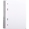 image:imageRhodia 119910C  Spiral Notebook Full Bound Black A5  Small Tiles  160 Detachable pages Perf 6 Holes  Clairefontaine Paper 90g  Polypro Cover Plastic  RhodiactiveA5