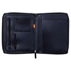 image:imageRhodia 168102C  Rhodiarama Small Leatherette Zipped Portfolio for Notepad or Tablet 195x255cm gusseted Tablet Pocket 2 Zipped Pockets Card Holder Pencil Holder  SageBlack