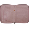 image:imageRhodia 168102C  Rhodiarama Small Leatherette Zipped Portfolio for Notepad or Tablet 195x255cm gusseted Tablet Pocket 2 Zipped Pockets Card Holder Pencil Holder  SageRosewood