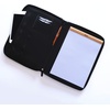 image:imageRhodia 168102C  Rhodiarama Small Leatherette Zipped Portfolio for Notepad or Tablet 195x255cm gusseted Tablet Pocket 2 Zipped Pockets Card Holder Pencil Holder  SageBlack