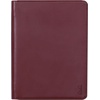 image:imageRhodia 168102C  Rhodiarama Small Leatherette Zipped Portfolio for Notepad or Tablet 195x255cm gusseted Tablet Pocket 2 Zipped Pockets Card Holder Pencil Holder  SageBurgundy